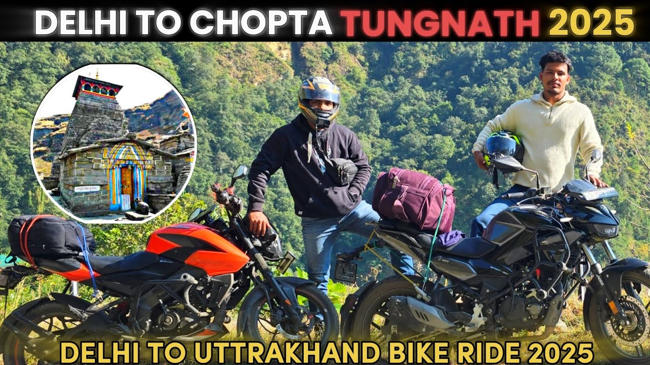 Delhi to Tungnath By Bike 2025 | Chopta Bike Ride 2025 | Delhi To Tungnath Bike Ride #tunganath