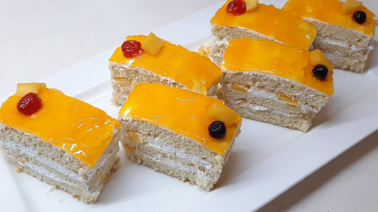 Les tranches de patisserie / حلوى الطرانش