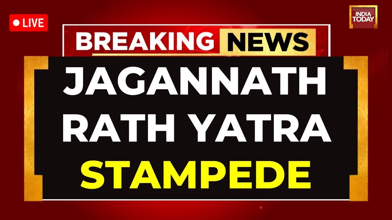 LIVE: Jagannath Puri Rath Yatra Stampede Tragedy Updates | 3 Killed, 50 Injured in Stampede LIVE