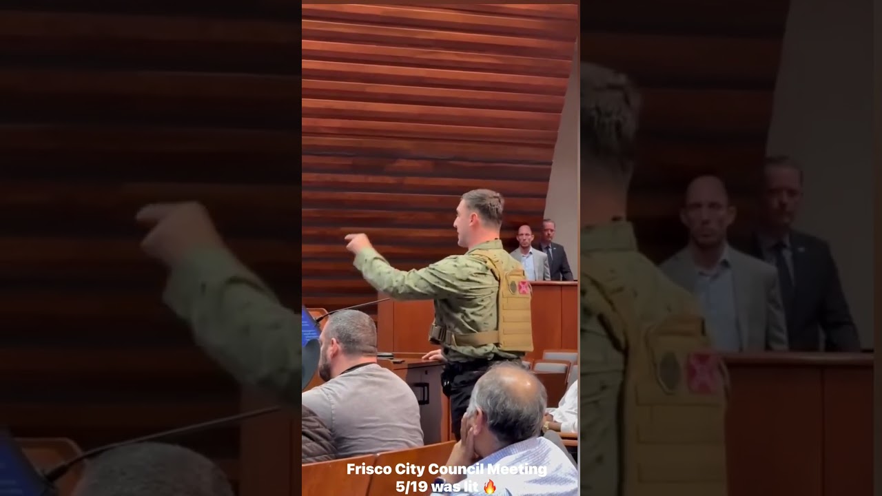 Jake Lang at the May 19 2026 Frisco city Council meeting
