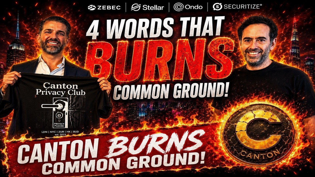 🔥Canton в огне! + Общие точки соприкосновения с Zebec, Stellar и Ondo через Zero Hash и Securitize!🔥
