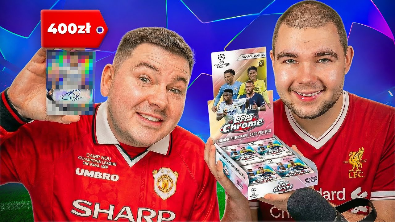 TRAFIAMY NIESAMOWITY AUTOGRAF Z PLKD! OG BOX TOPPS CHROME 2021/22