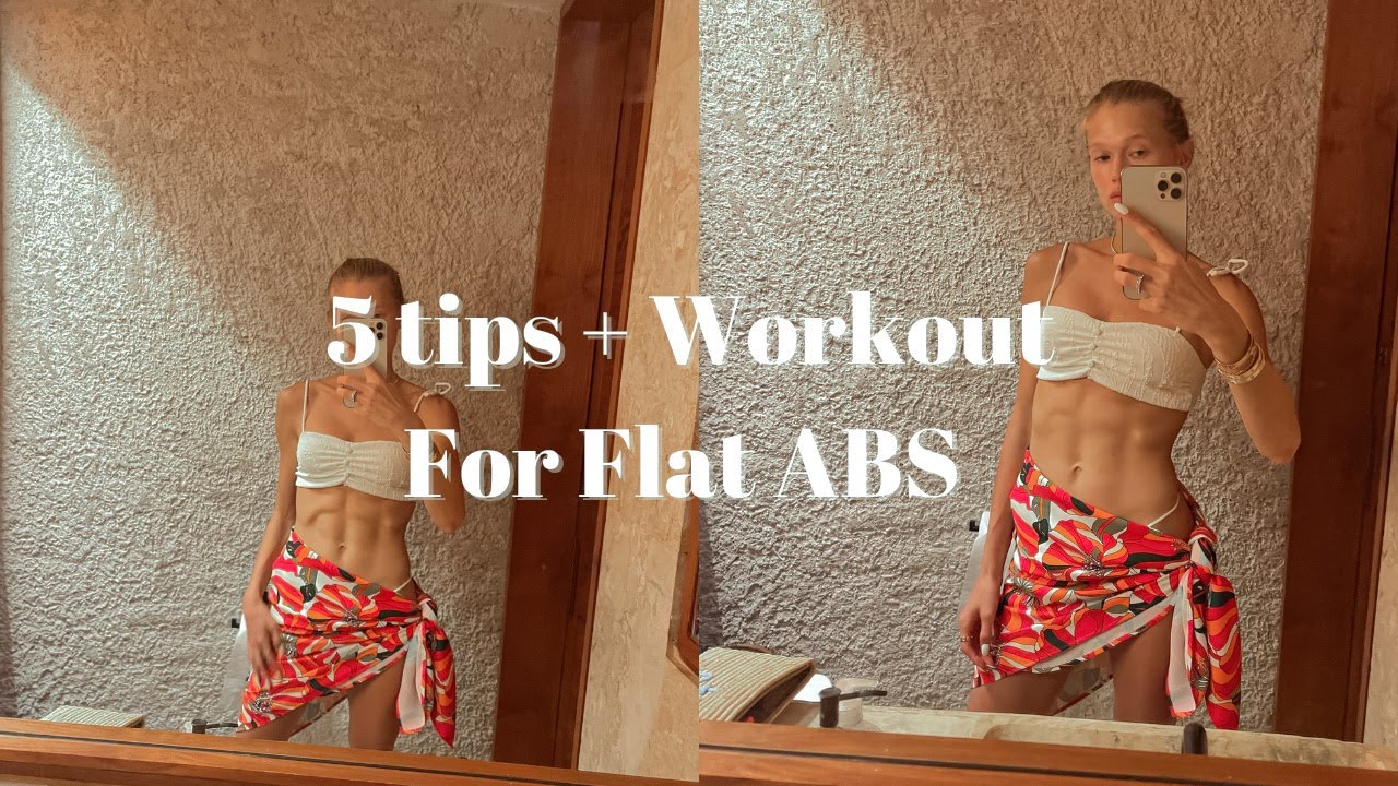 Flat ABS Tips & Quick Workout | Model & Mom