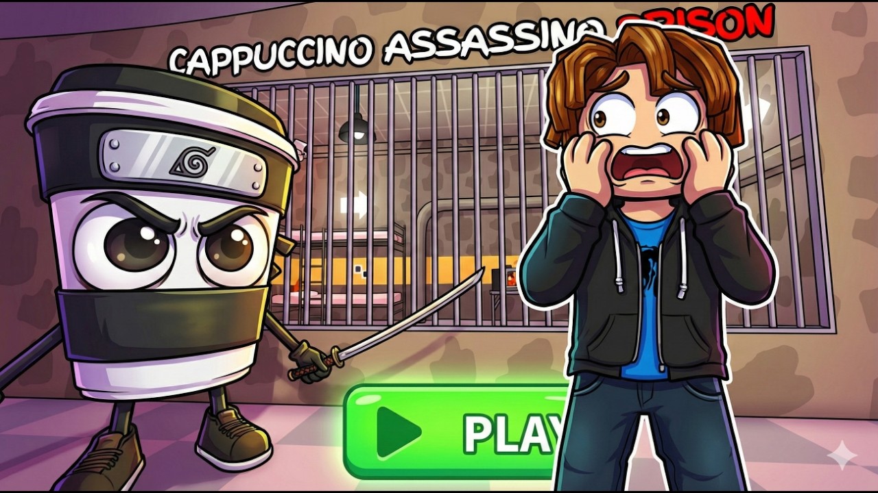 ☕CAPPUCCINO ASSASSINO PRISÃO CORRE!