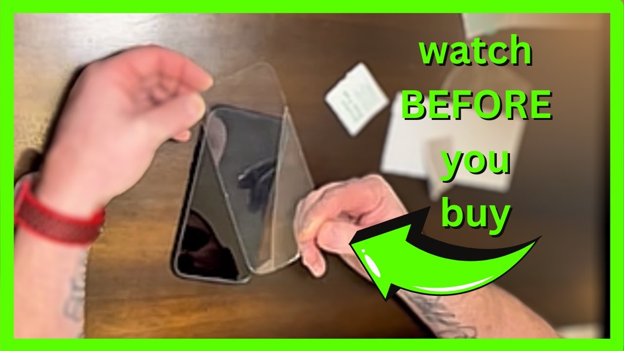 Screen Protector for iPhone, Camera Lens Protector, Case Friendly  