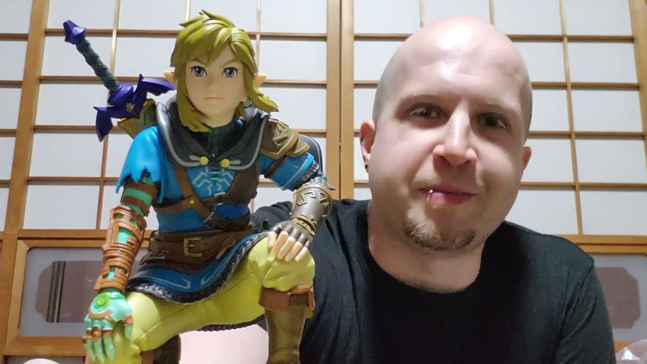 Unboxing Legend of Zelda Tears of the Kingdom Link Figure I Found in Japan