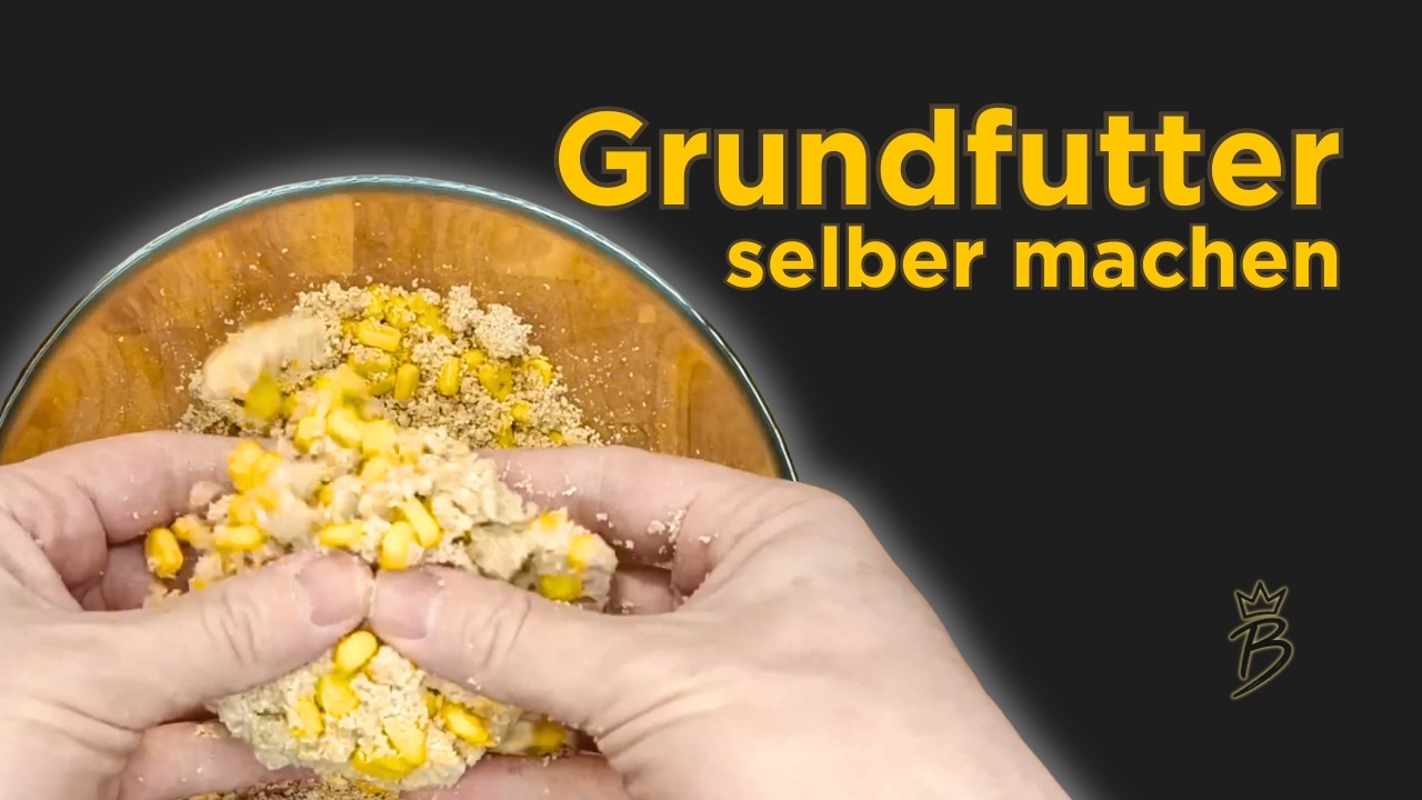 Grundfutter zum Angeln selber machen &ndash; mit einfachen Hausmitteln