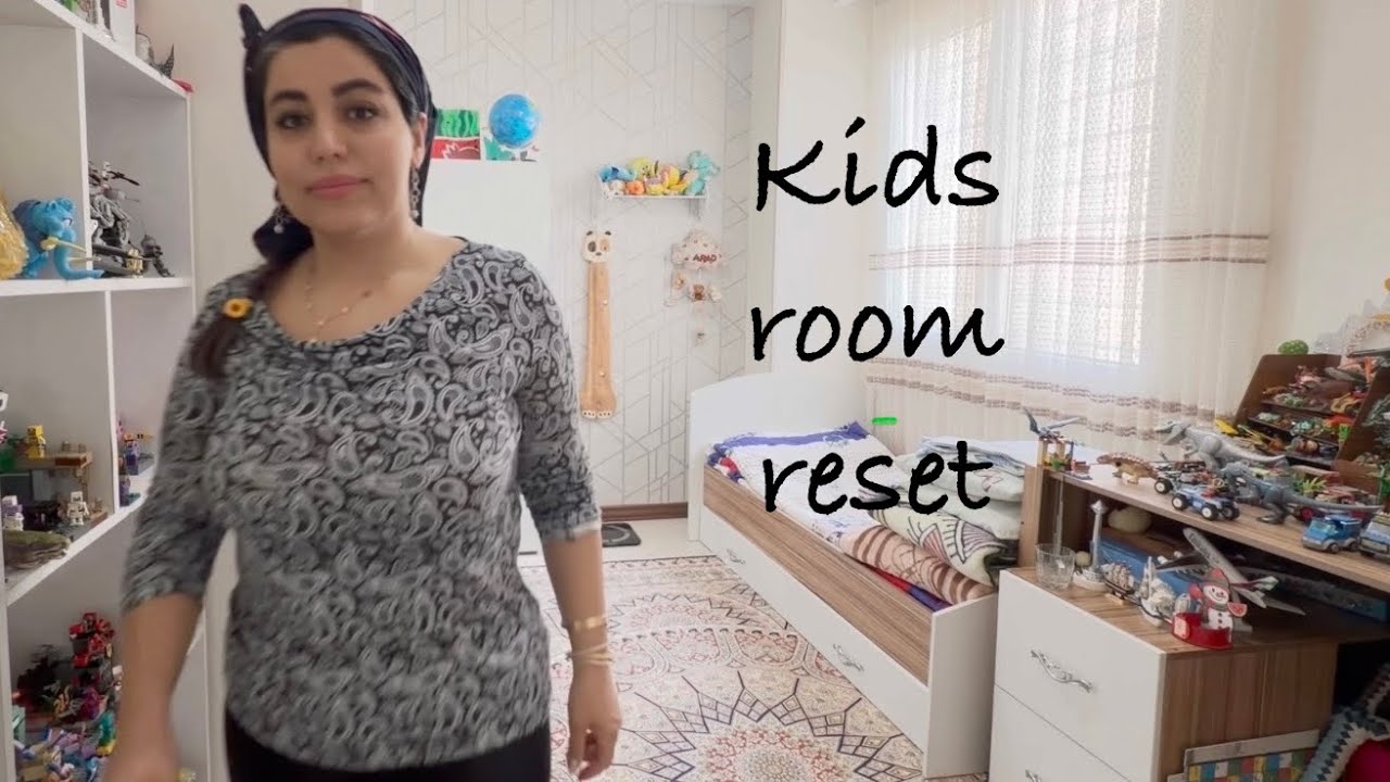 Kids Room Reset 🧸 | Clean With Me + Cozy Mom Life Routine