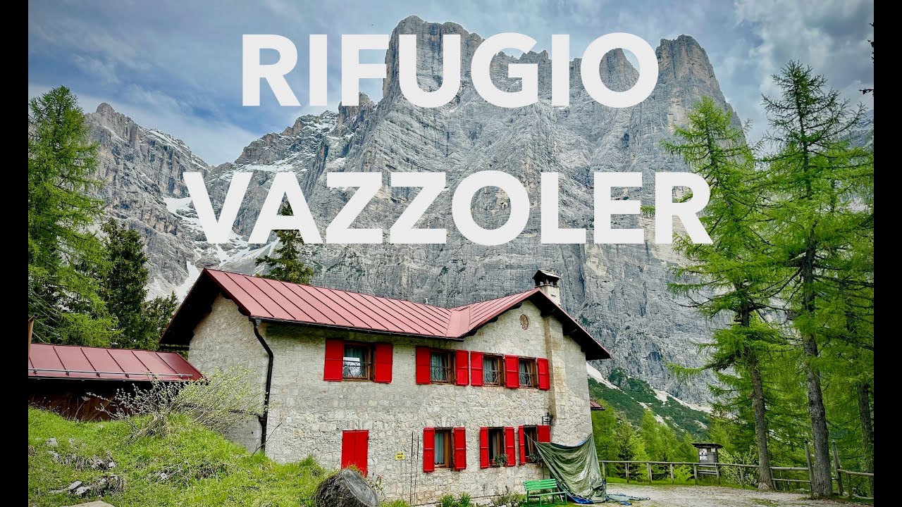 RIFUGIO VAZZOLER • Gruppo del Civetta, Dolomiti • mt 1714 • 4K