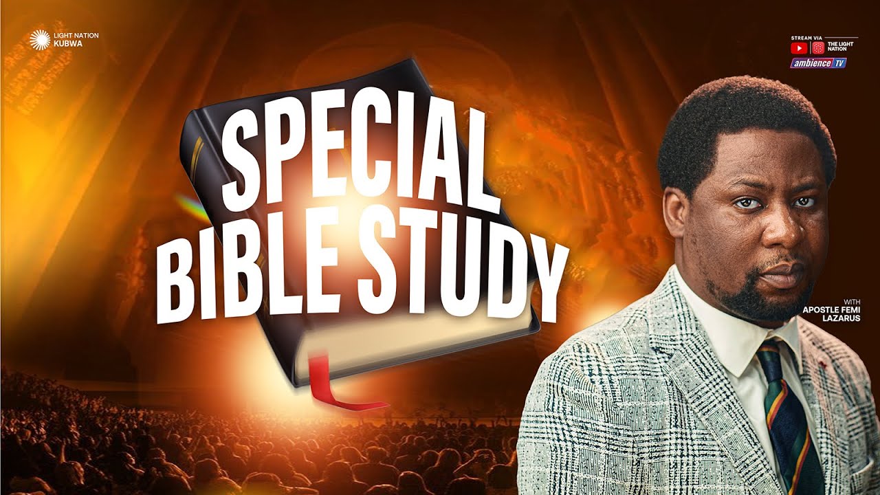 SPECIAL BIBLE STUDY LIGHT NATION KUBWA|| 5TH NOVEMBER 2025