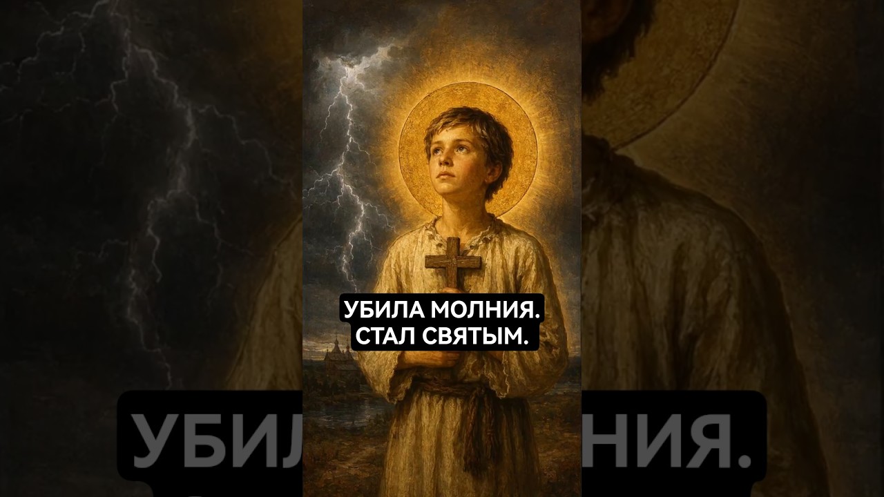 A boy struck by lightning became a saint #shorts