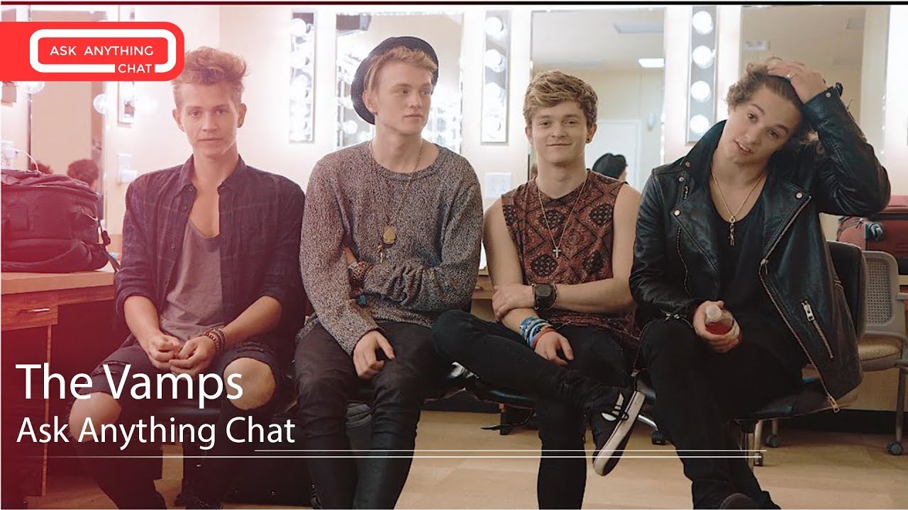 The Vamps on Saturday Night Online w/ Romeo ​​​ - AskAnythingChat