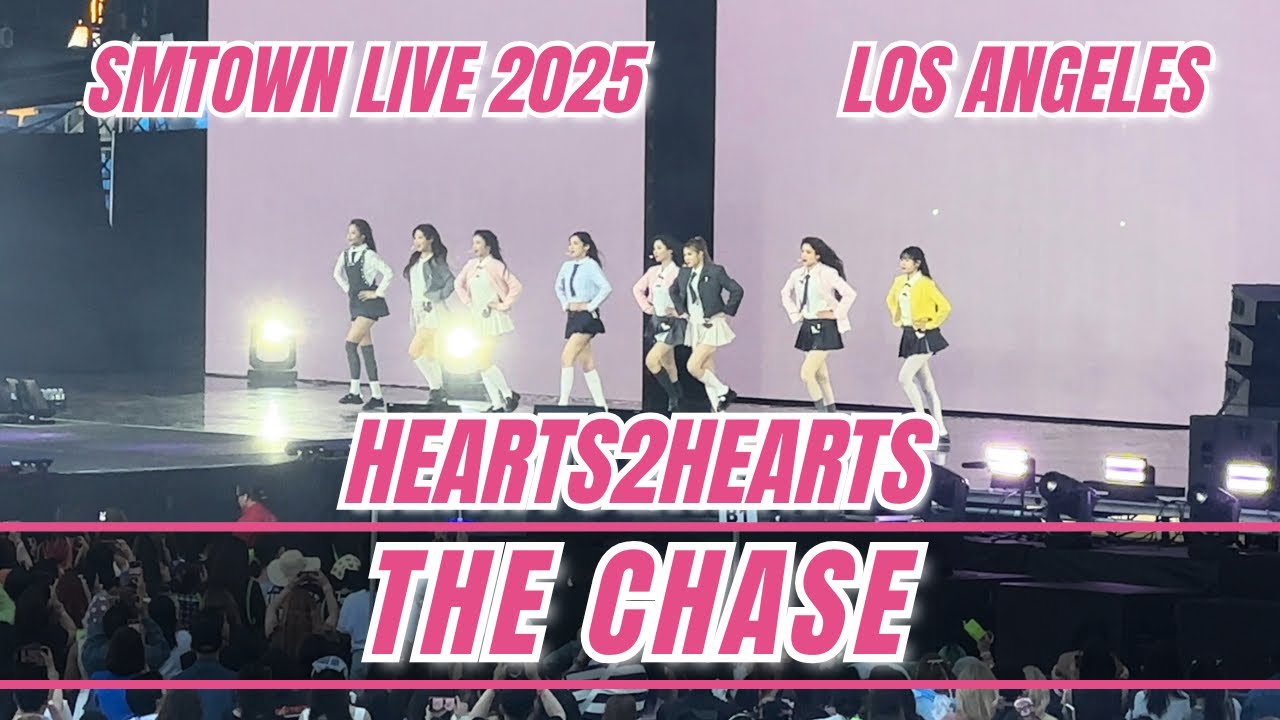 Hearts2Hearts 하츠투하츠 ‘The Chase’ SMTOWN LIVE in LA Los Angeles 2025 #hearts2hearts #smtown