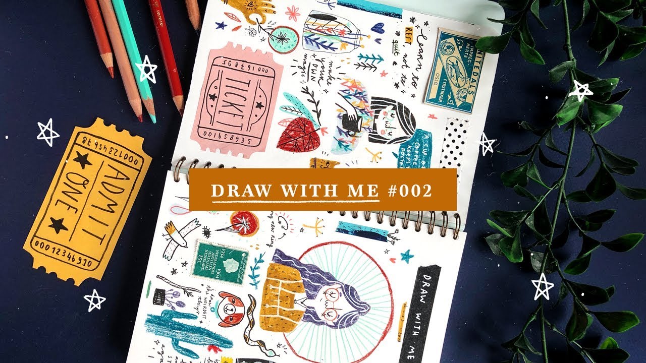 DRAW WITH ME #002 • StudioSilvana