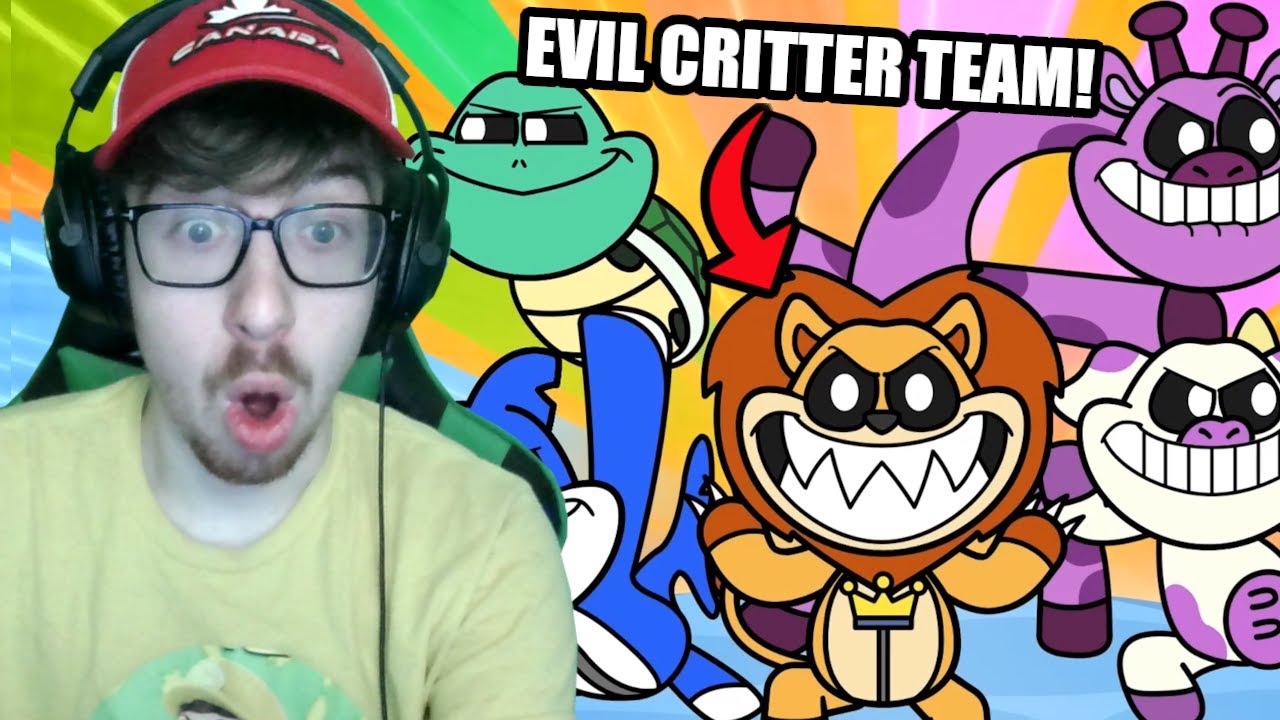 EVIL CRITTER TEAM! | GameToons - THE FORGOTTEN CRITTERS... Reaction!