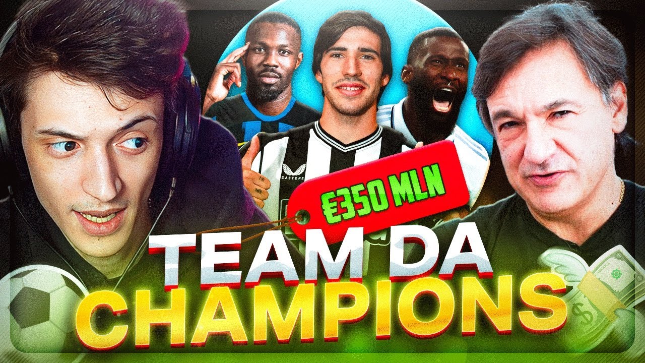 BUILDIAMO UN TEAM DI PREMIER DA CHAMPIONS! w/Fabio Caressa
