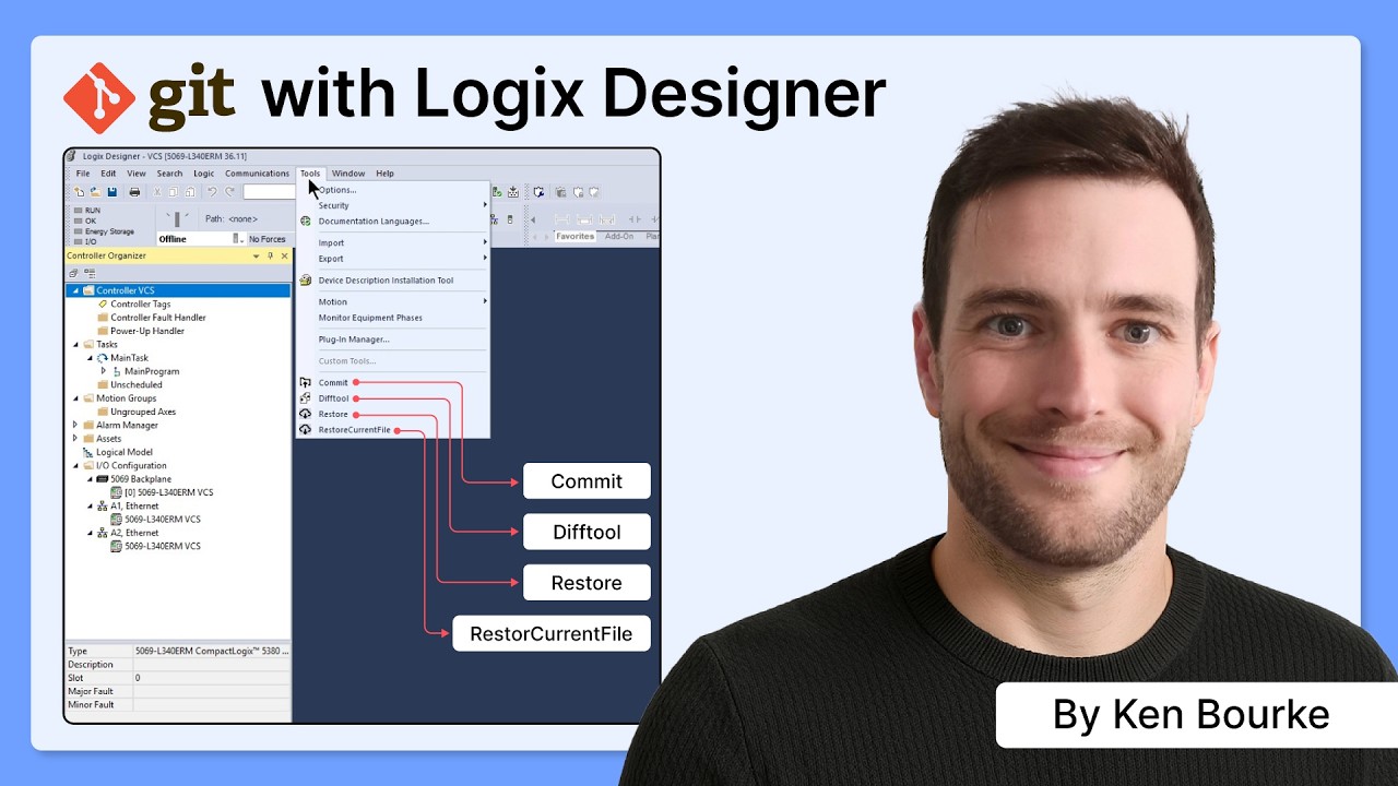Jak Git wpisuje się w projekty Logix Designer