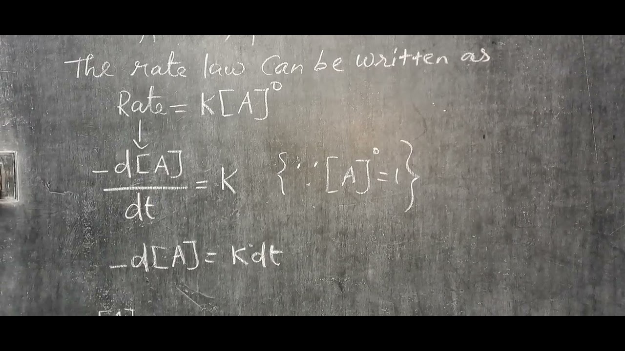 12th chemistry zero order reaction government PTA model question paper 6