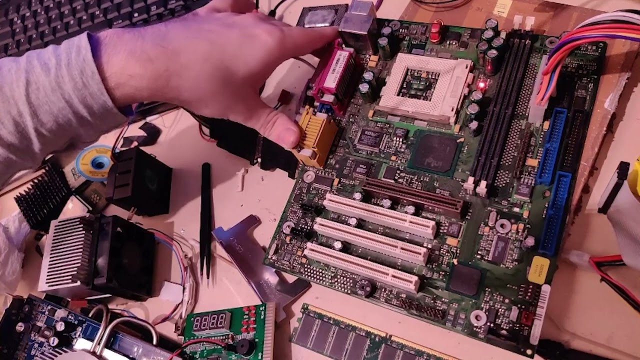 Vintage Tech - February Motherboard Scrap Haul Testing & Repair - PART 1/2