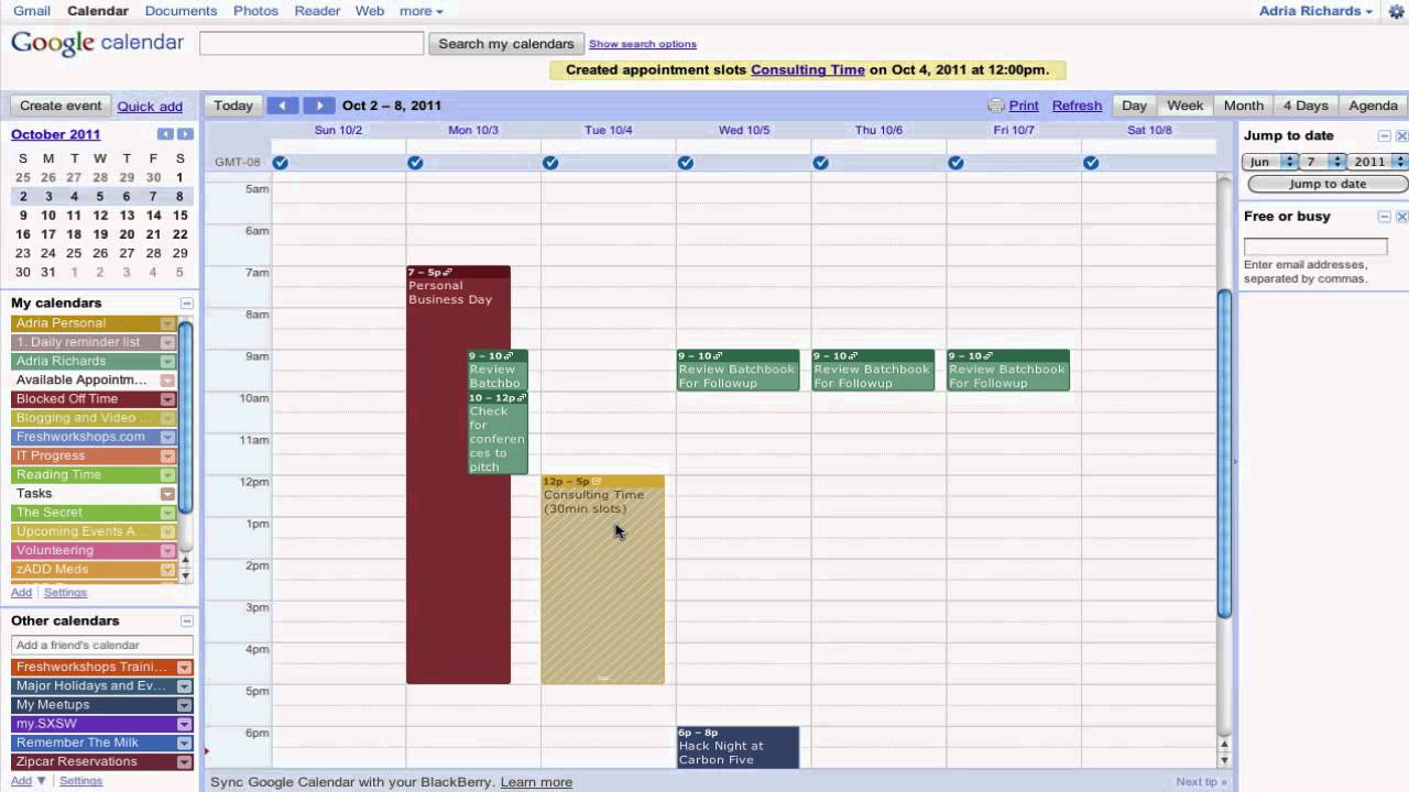 How To Use Appointment Slots In Google Calendar