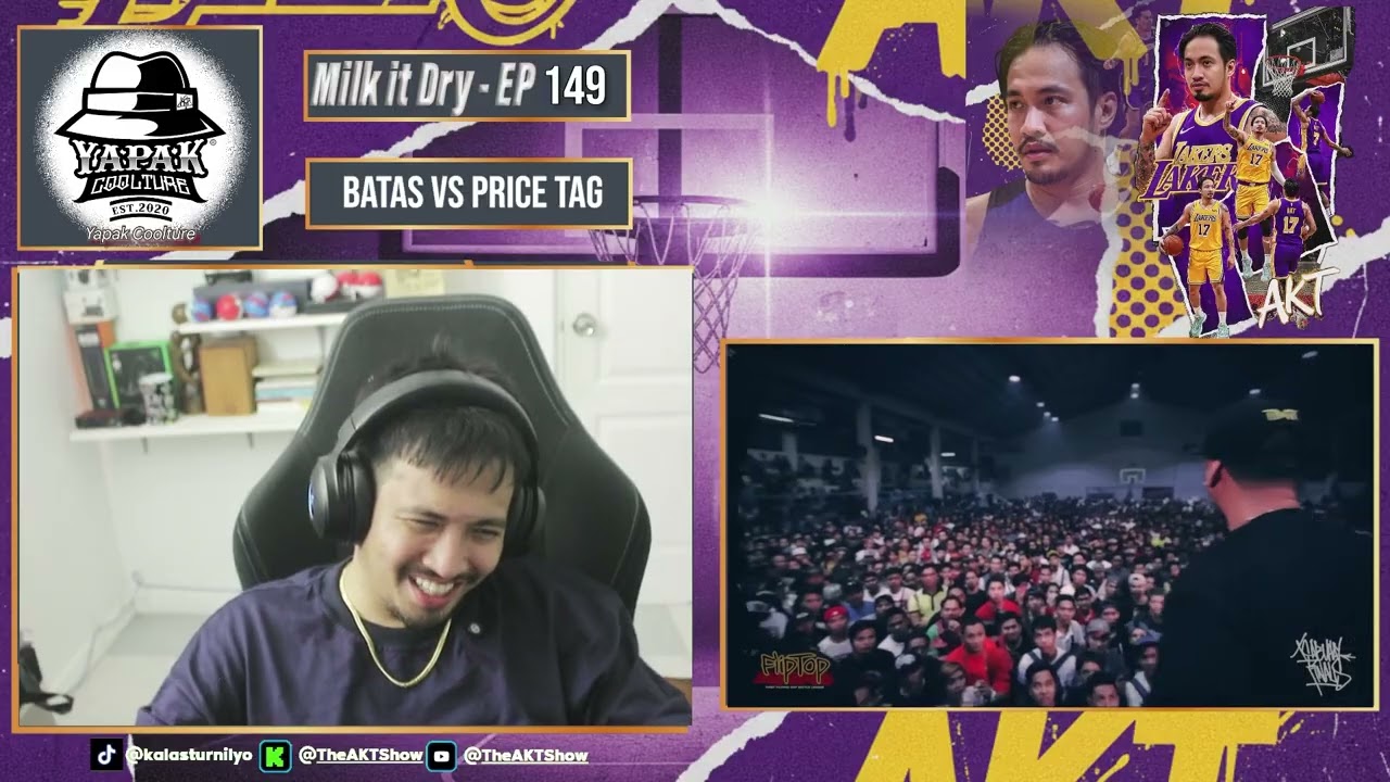 MILK IT DRY EPISODE 149 | BATAS vs PRICE TAGG | FLIPTOP