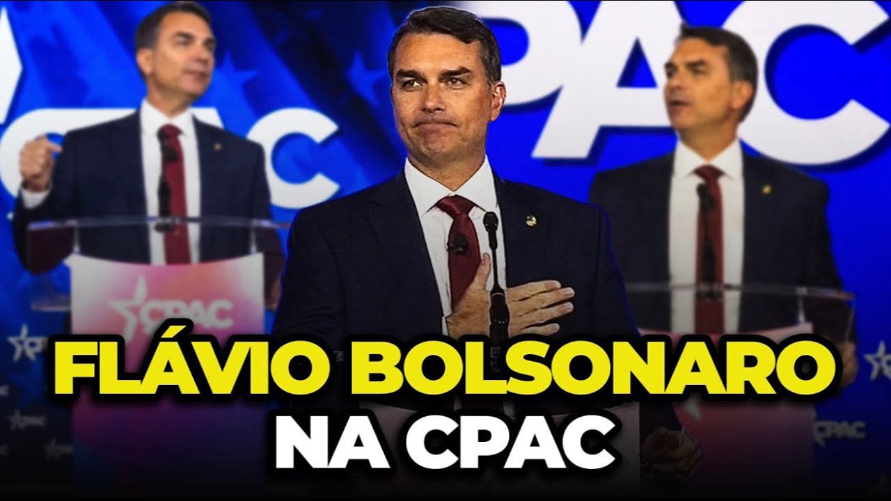 Fl&aacute;vio Bolsonaro na CPAC: O renascimento do Brasil come&ccedil;a agora 