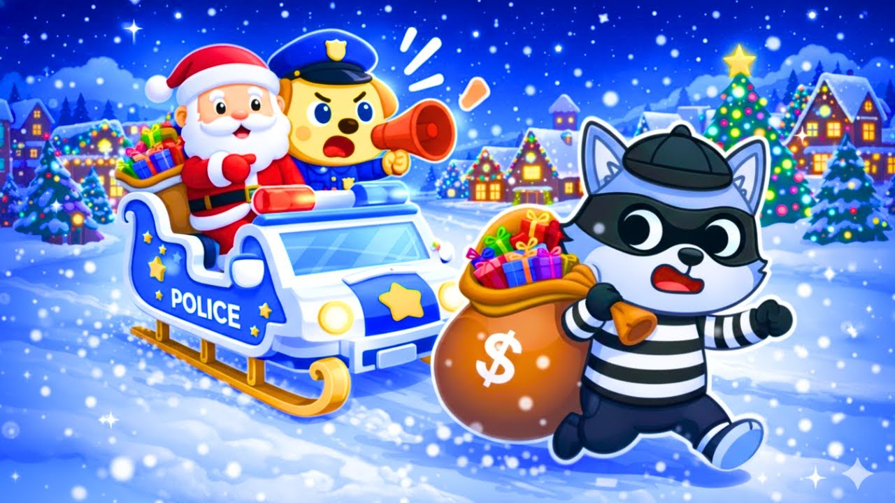 O Dia em que Bilu Policial Salvou o Natal 🎅🚨