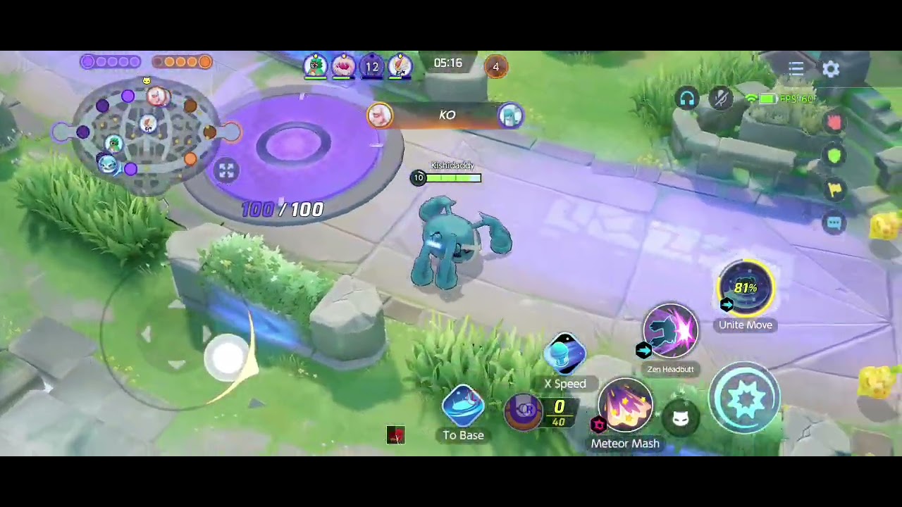 Metagross gameplay 👊 #pokemonunite #metagross #pokemonuniteranked #dad