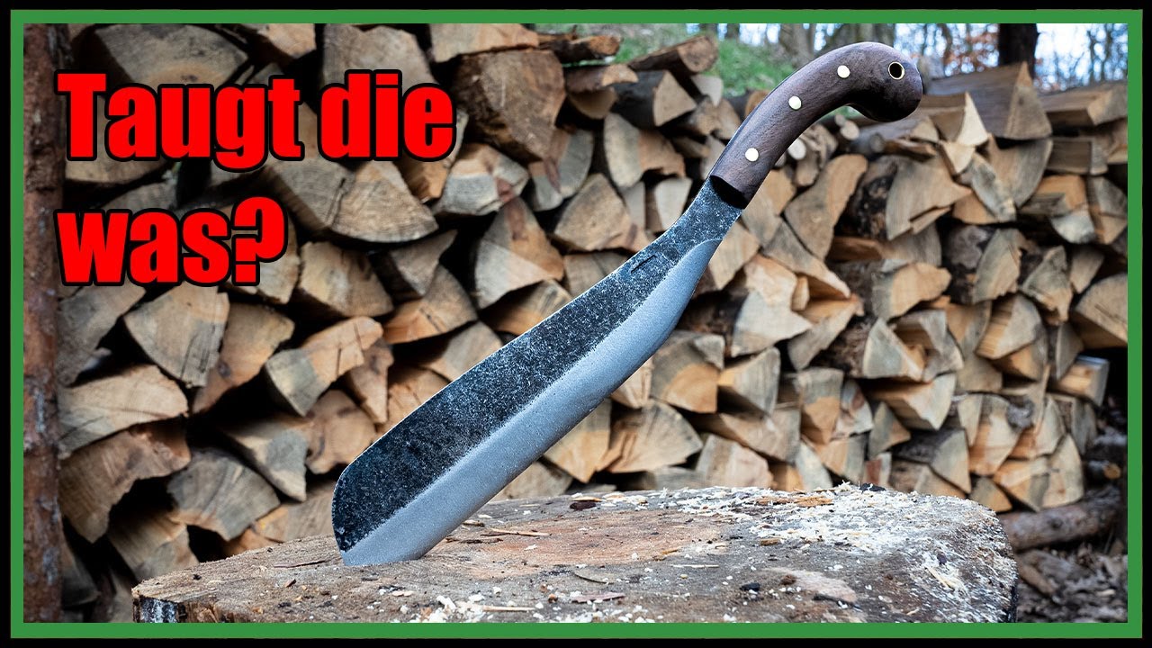 Wer braucht schon eine Axt? 😂 - Condor Village Parang Machete im Test