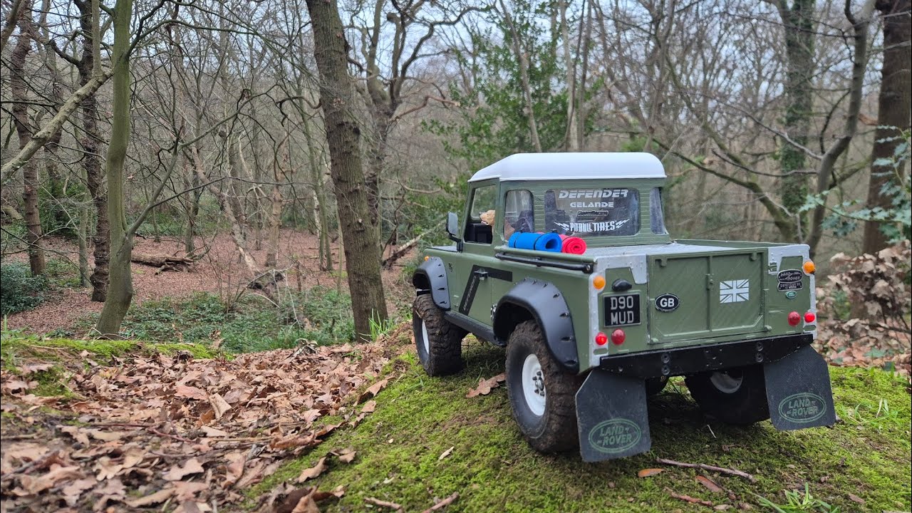 Rc4wd d90 gelande 2 Wood trail 