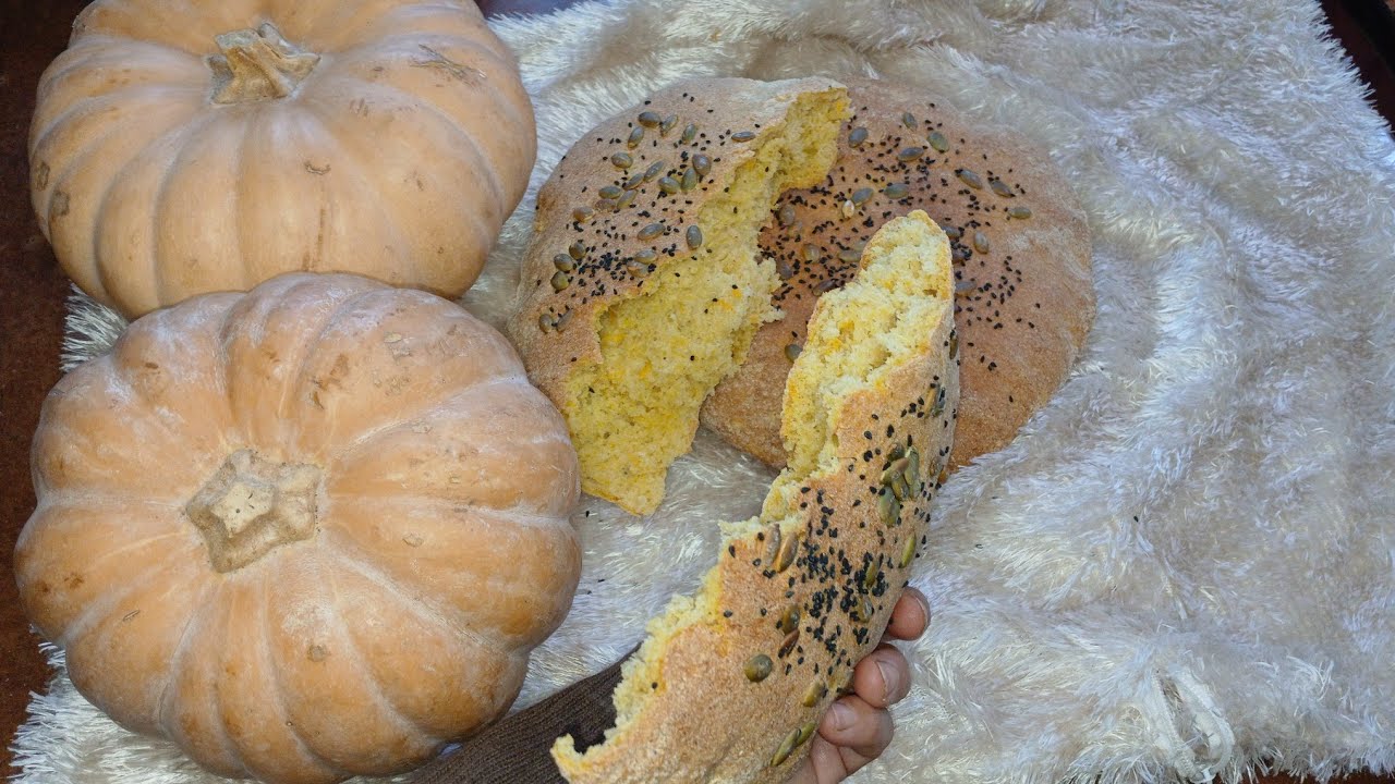 احسن خبز اليقطين 🎃  تحضريه بشهر رمضان لذة 😋وريحة❤️ ومانحكيلكش على الصحة💪 لي يمدها للجسم  وخفيييف😋