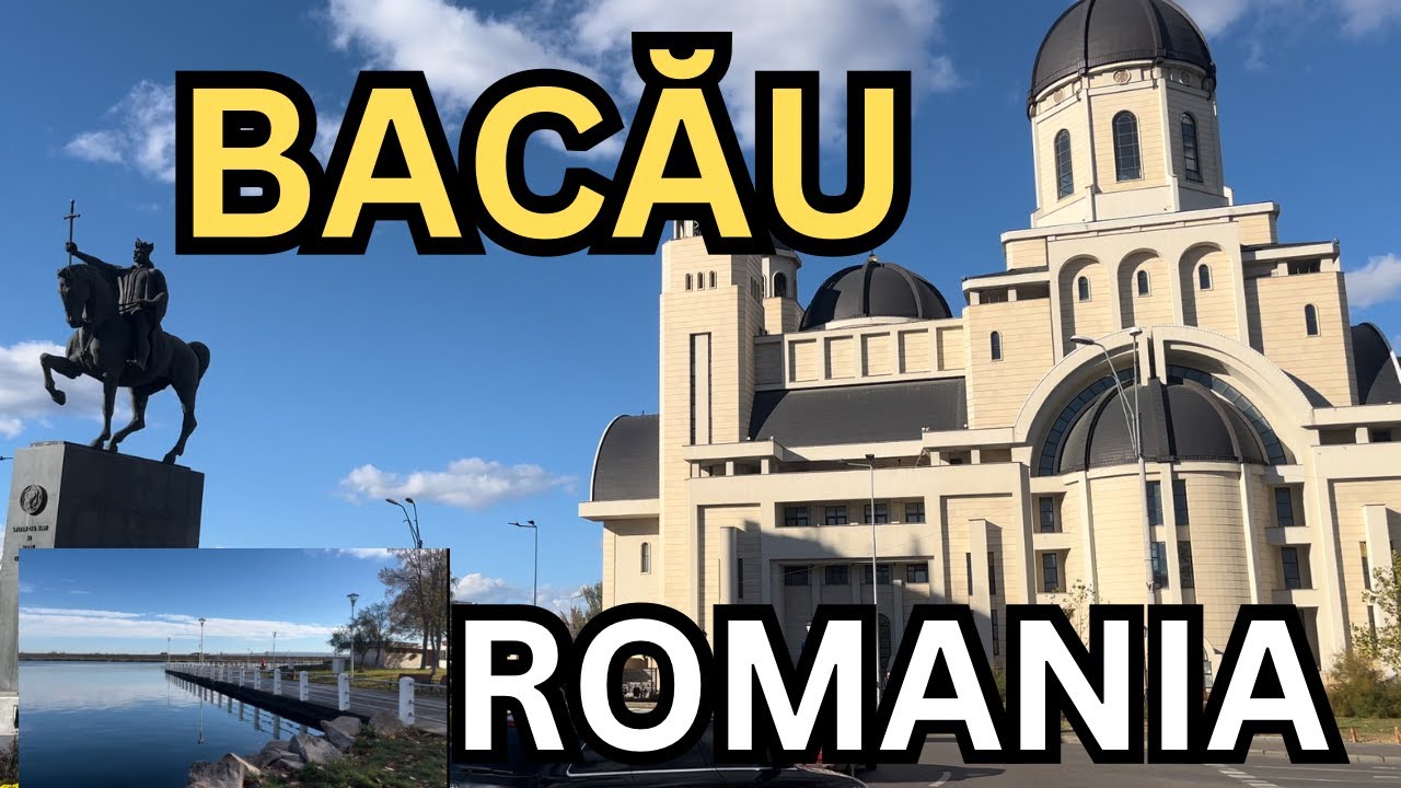 BACAU- ROMANIA/ 4K Walking Tour