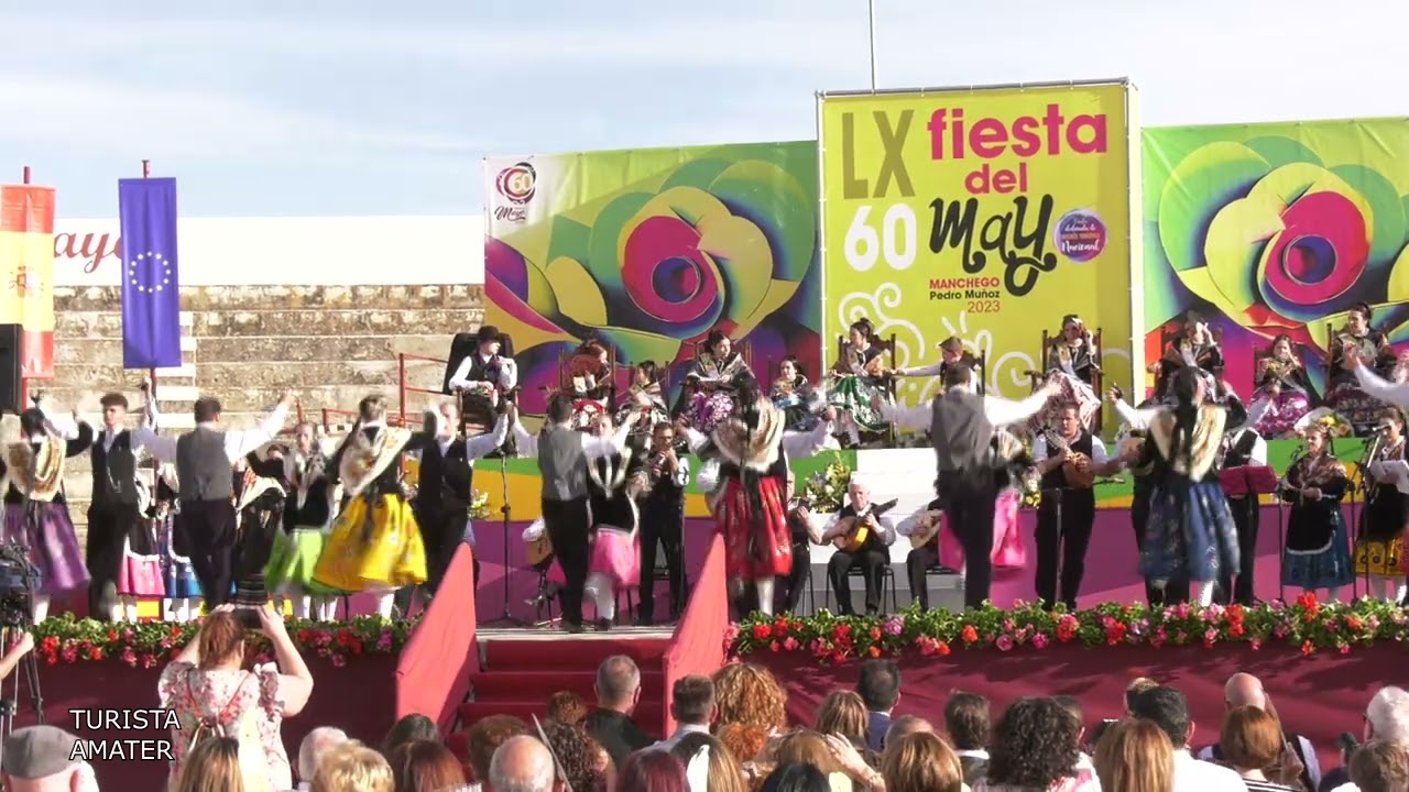 LX FESTIVAL DEL MAYO MANCHEGO (2 PARTE): GRUPO FOLKLORICO VIRGEN DE LAS VIÑAS