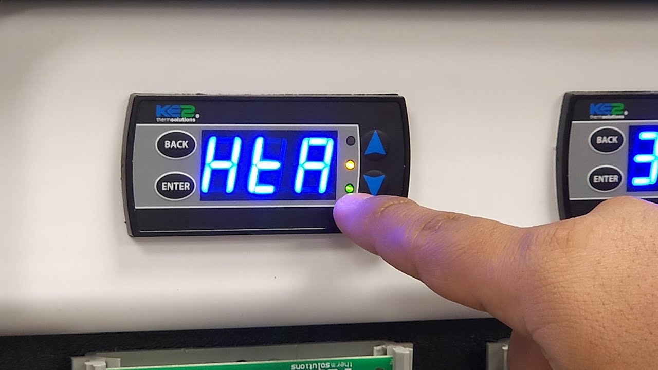 Navegando en el KE2 Evap OEM Utilizando la Pantalla Basica KE2 - Video 163