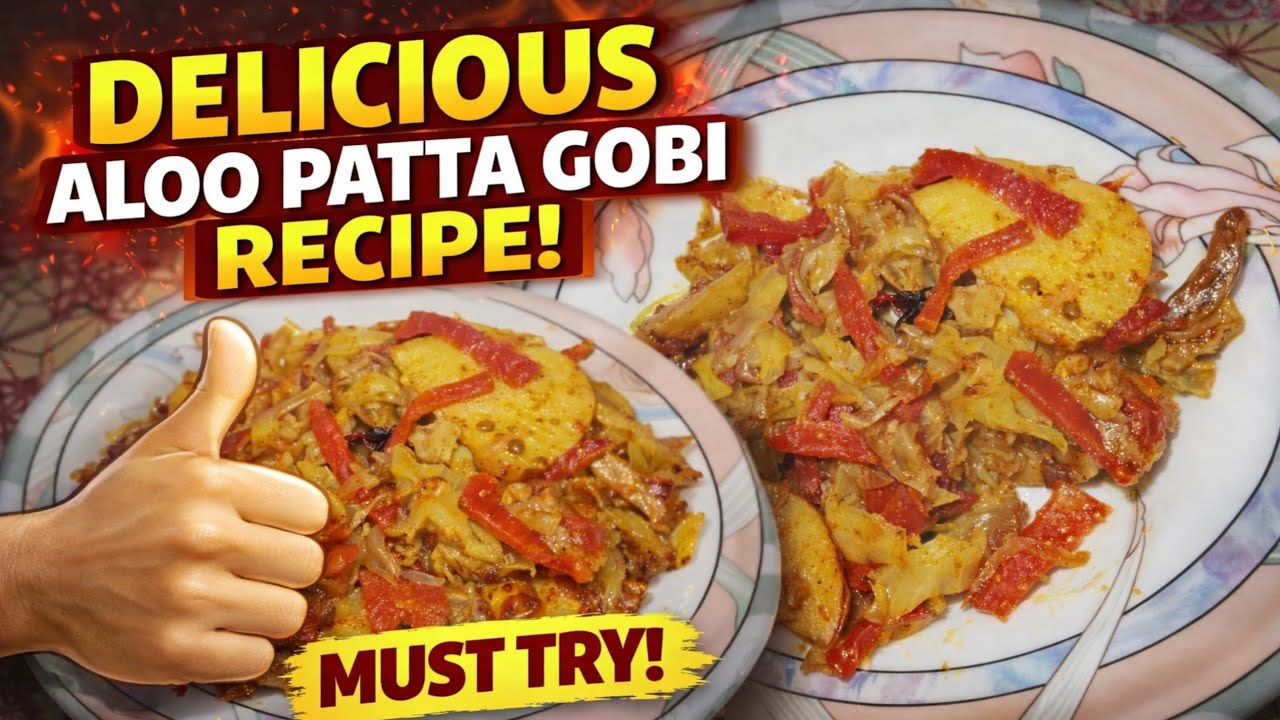 Patta Gobhi Aloo Ki Sabzi | aalu patta gobhi ki Sabji kaise banaen | cabbage recipes for weight loss