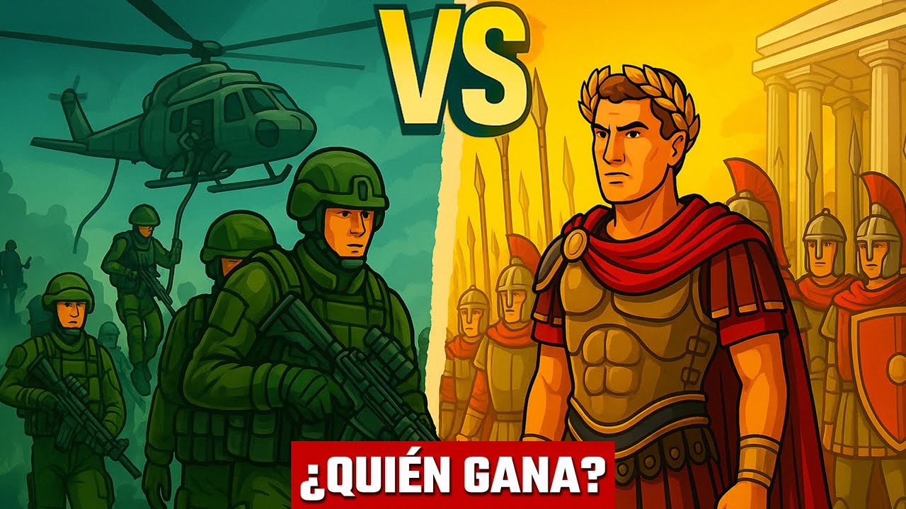 ¿Podrían 42 soldados modernos conquistar el Imperio Romano?