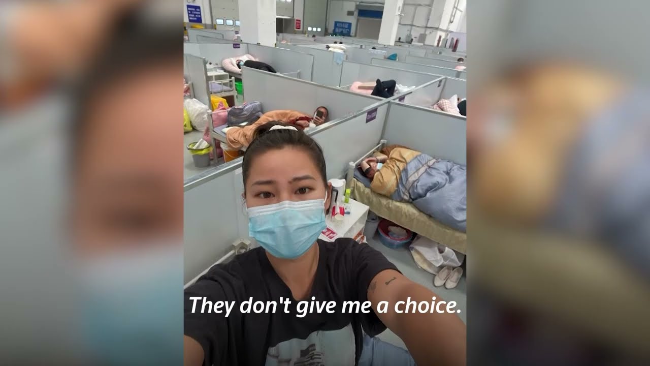 A journey to Shanghai's 'prison-like' quarantine centers