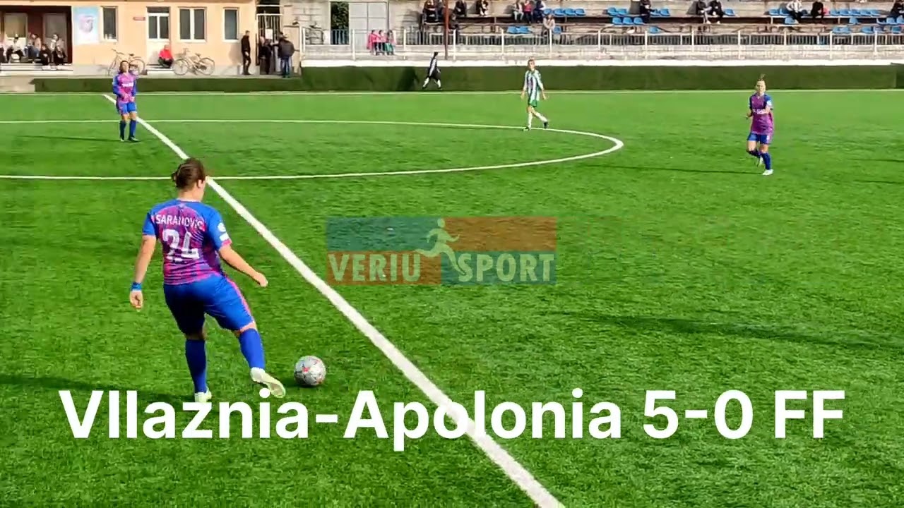 Vllaznia-Apolonia 5-0. KK Futboll Femra (Përmbledhja e ndeshjes-golat-Shkodër-3 dhjetor 2022)
