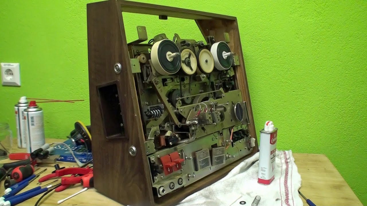 Sony TC-366 reel-to-reel tape deck repairs