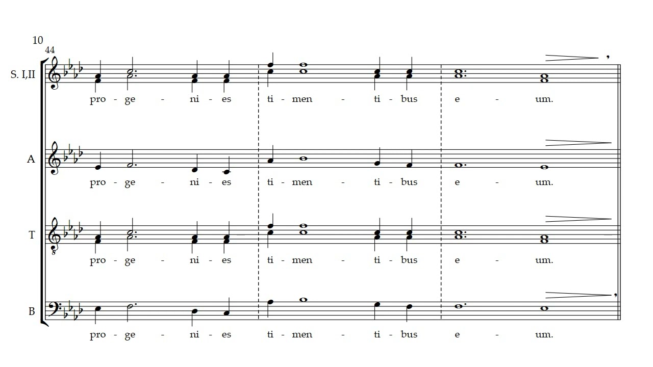 Magnificat Arvo Pärt bass