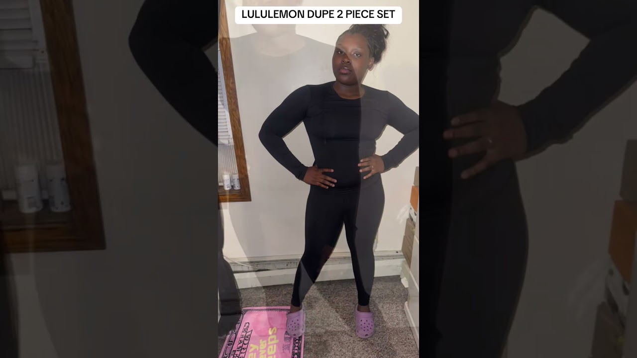 #lululemon #lululemondupe #2pcs