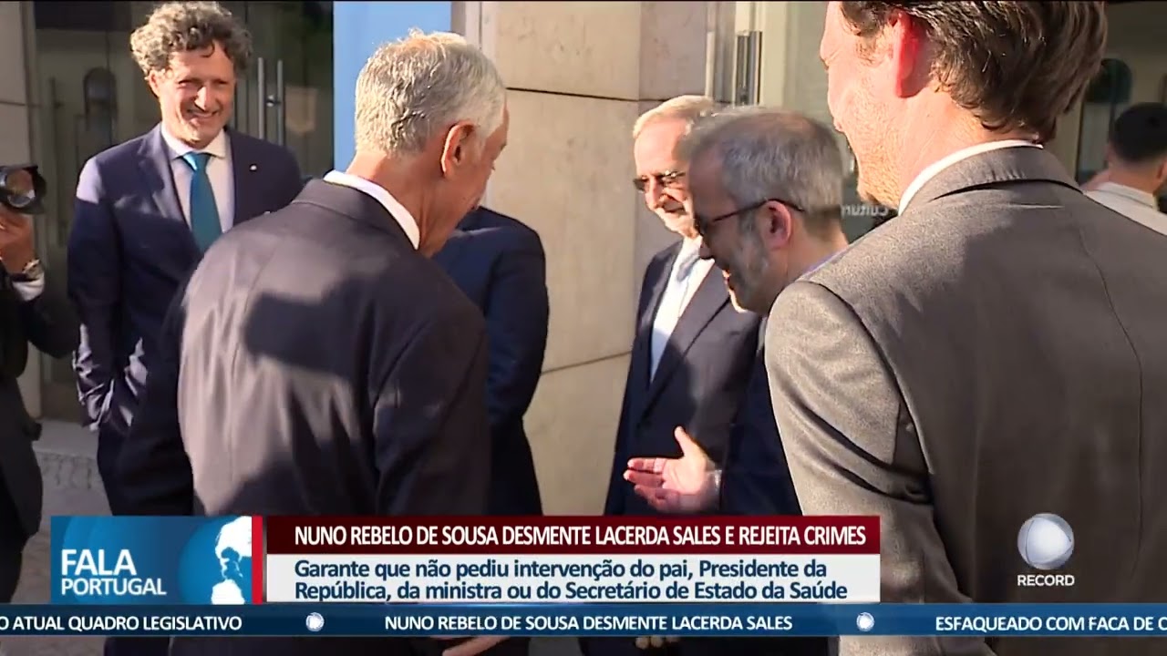 Nuno Rebelo de Sousa desmente Lacerda Sales e rejeita crimes