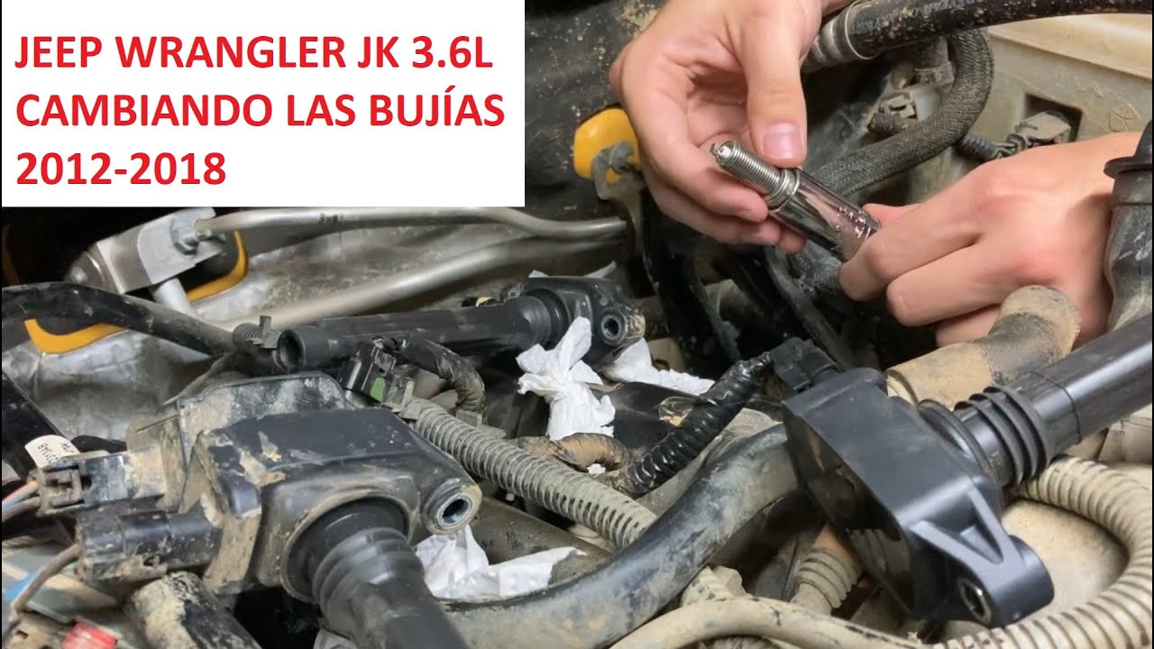 Como Cambiar Bujías - Jeep Wrangler 3.6L 2012-18