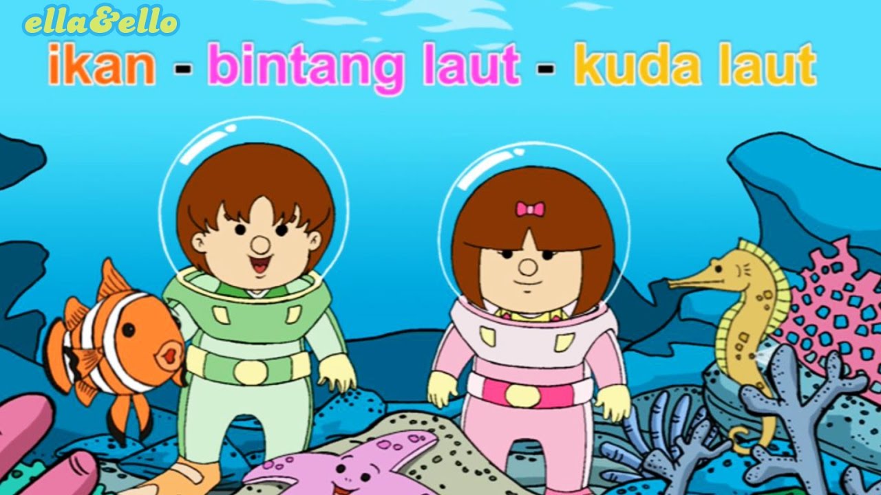 Kutahu Dunia Air - Ikan, Bintang laut, Kuda laut  | Puri Animation