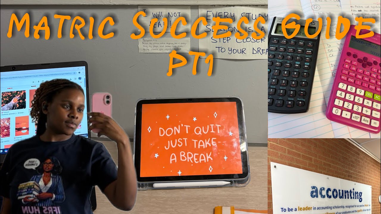 Matric Success Guide Pt.1 | From Your Academic Big Sister💕📚