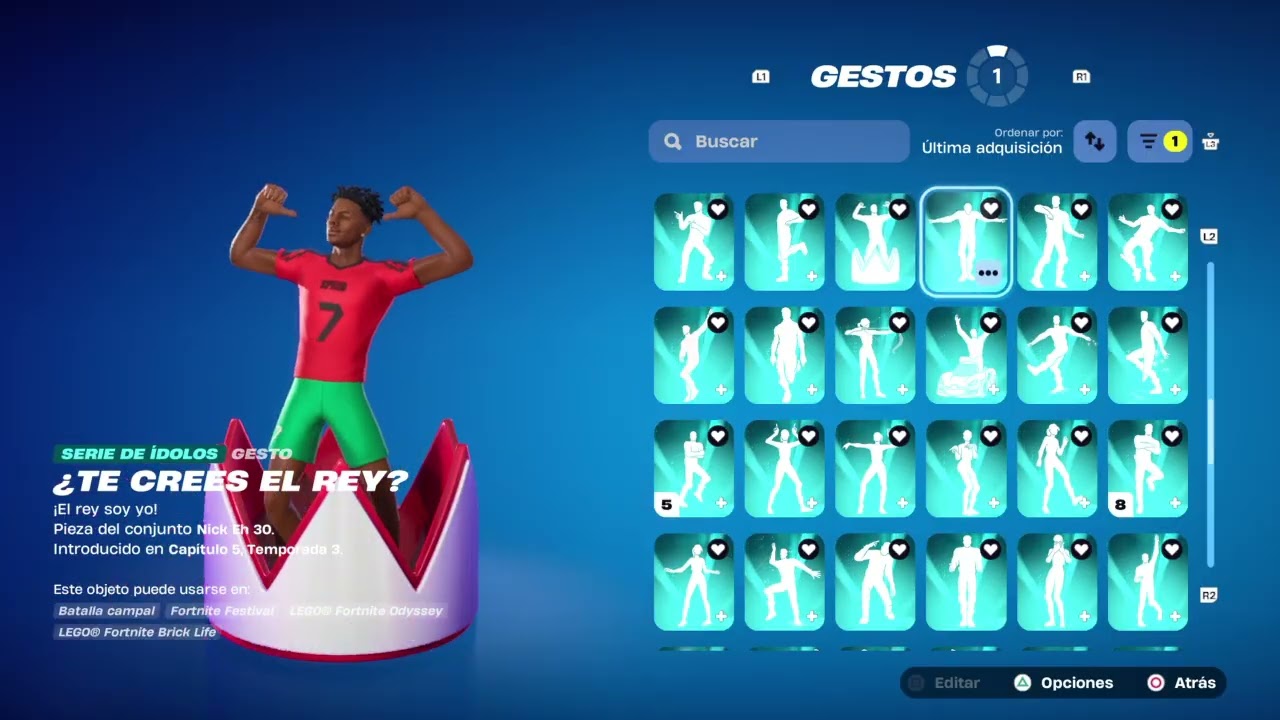Todos mis emotes de idolos no Ishowspeed