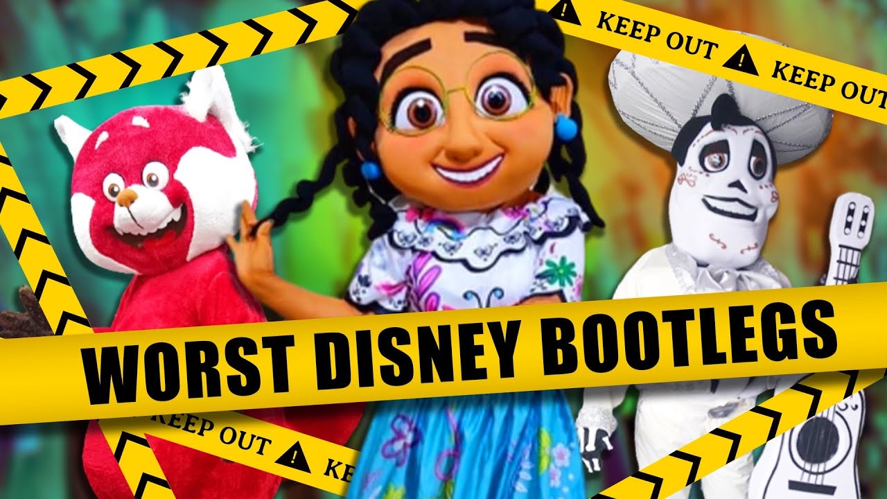 13 Cursed Disney Parks Bootleg Characters - DIStory Dan