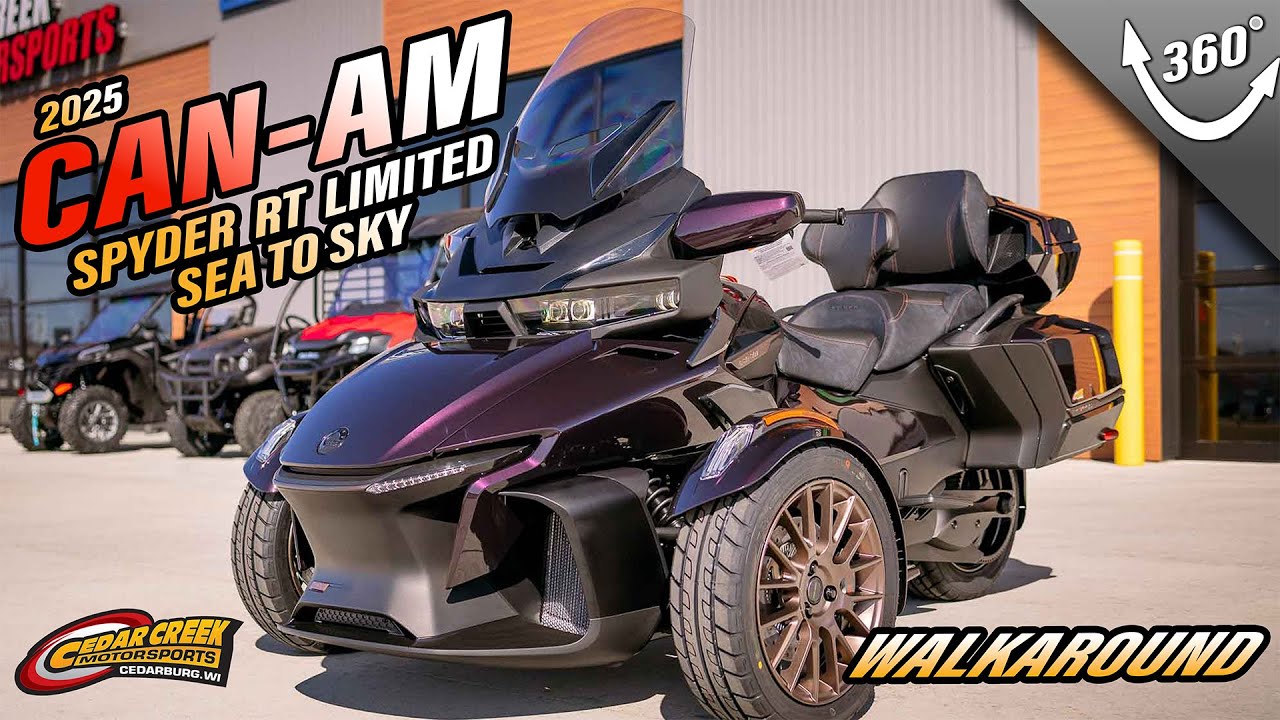 Walkaround | 2025 Can-Am® Spyder RT Sea-To-Sky