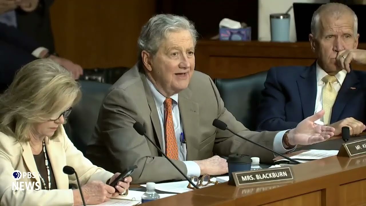 WATCH: Sen. Kennedy asks Bondi about FBI reviewing GOP lawmaker phone records during Jan. 6 probe