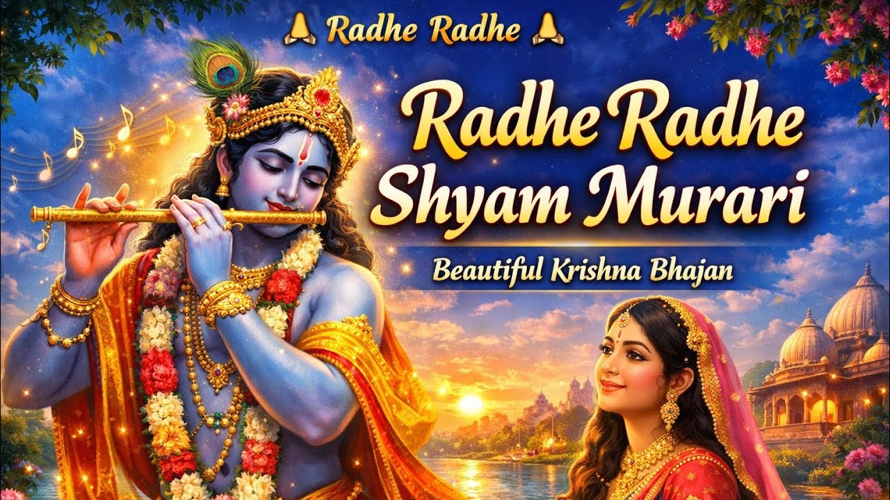 Radhe Radhe Shyam Murari | Krishna Bhajan 2026 | Beautiful Hindi Devotional Song | Mere Shyam Murari